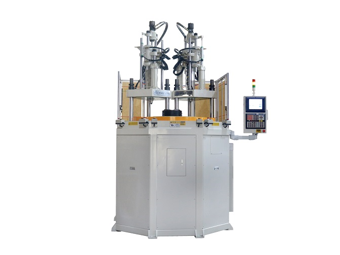 立式雙色圓盤注塑機1